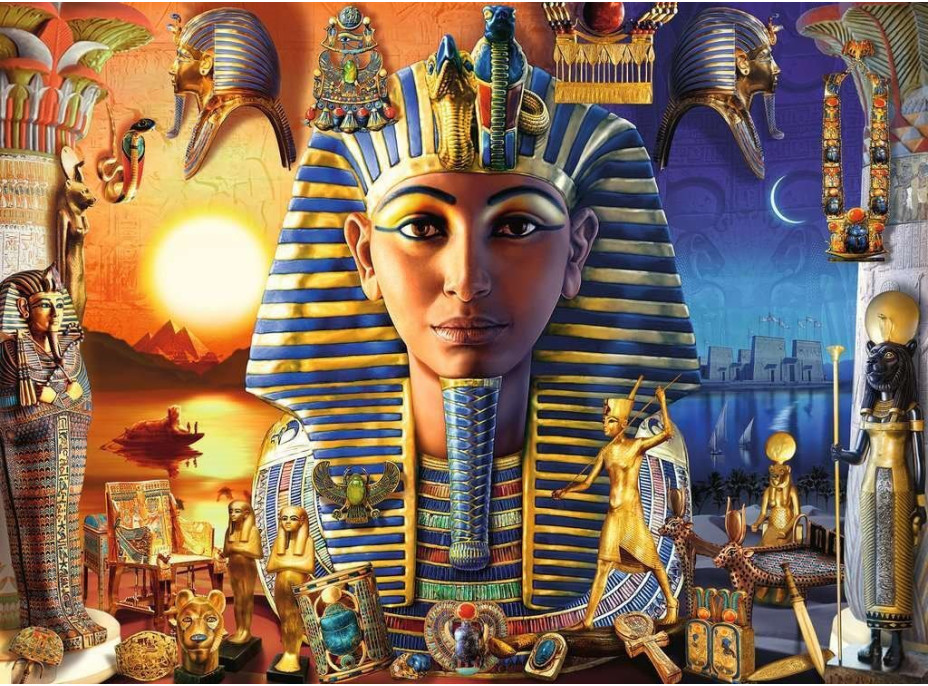 RAVENSBURGER Puzzle Starý Egypt XXL 300 dílků