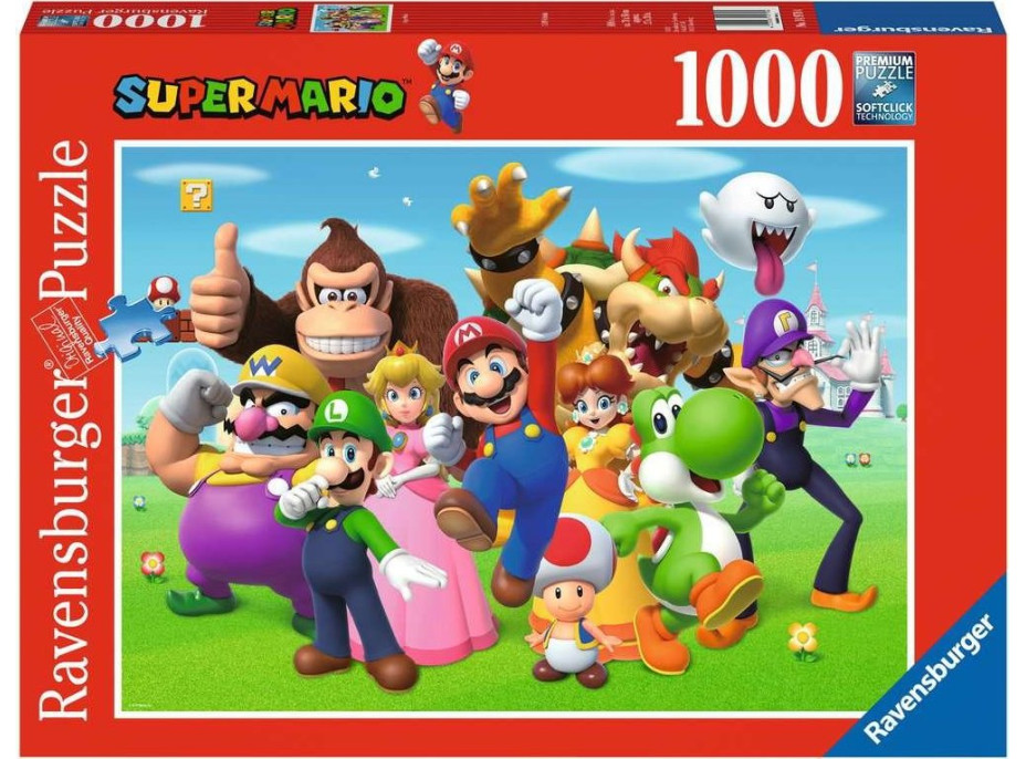 RAVENSBURGER Puzzle Super Mario 1000 dílků