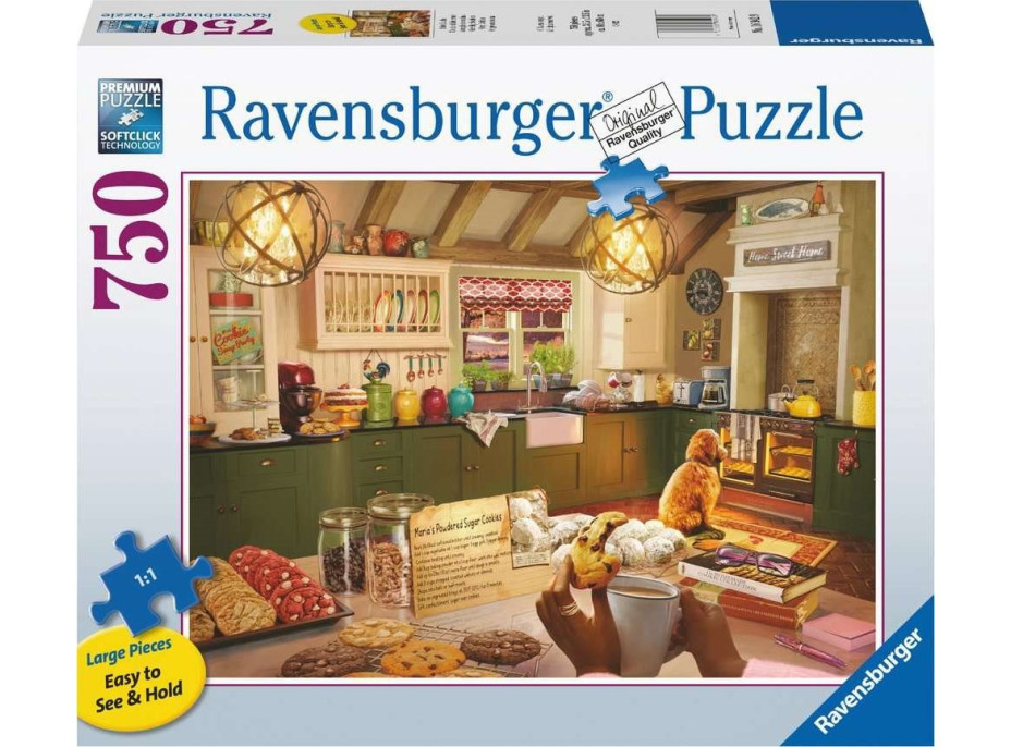 RAVENSBURGER Puzzle Útulná kuchyň XL 750 dílků