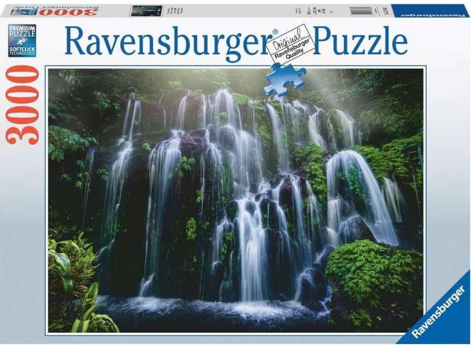 RAVENSBURGER Puzzle Vodopád na Bali 3000 dílků