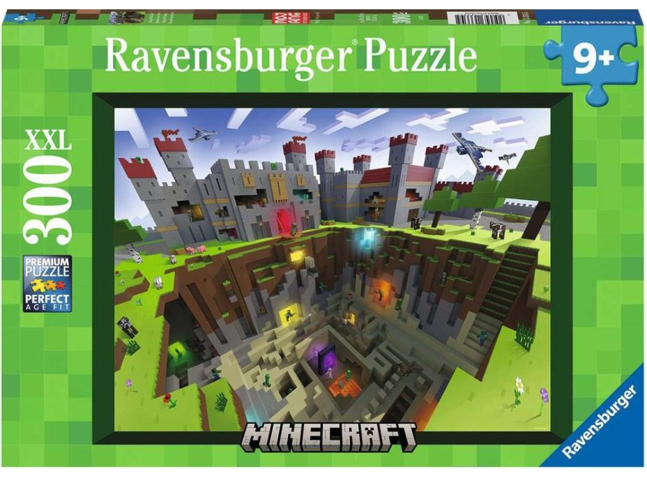 RAVENSBURGER Puzzle Minecraft XXL 300 dílků