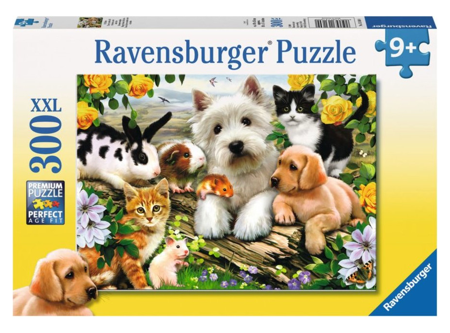RAVENSBURGER Puzzle Zvířecí přátelé XXL 300 dílků