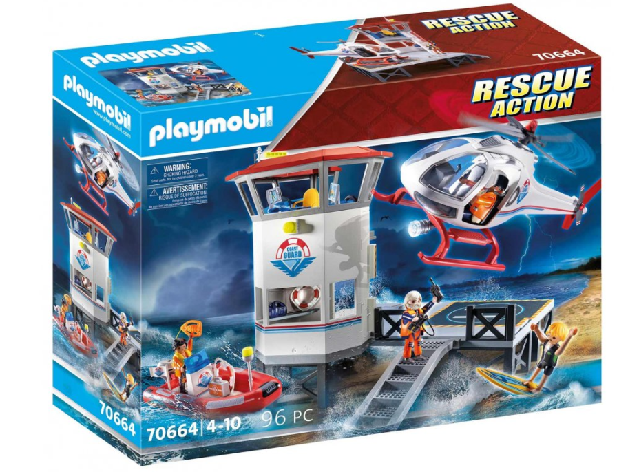 PLAYMOBIL® Rescue Action 70664 Mega Set Pobřežní stráž