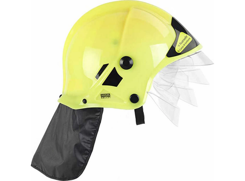 KLEIN Hasičská helma - žlutá