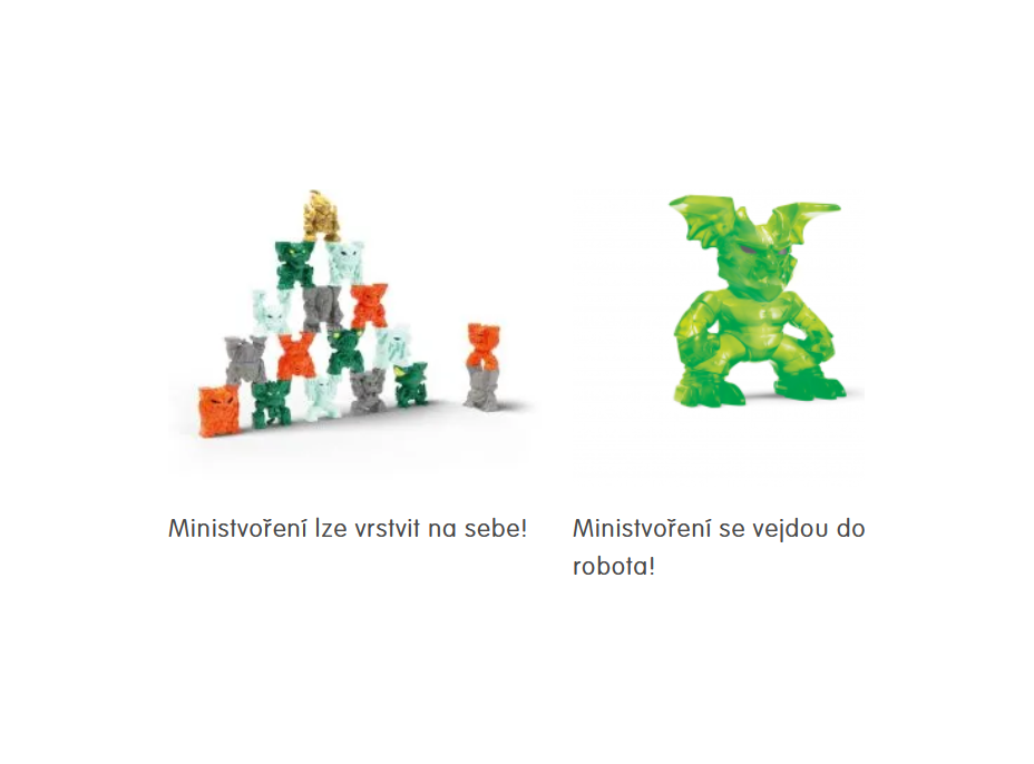 SCHLEICH Eldrador® Mini Creatures 42547 Kamenný Robot