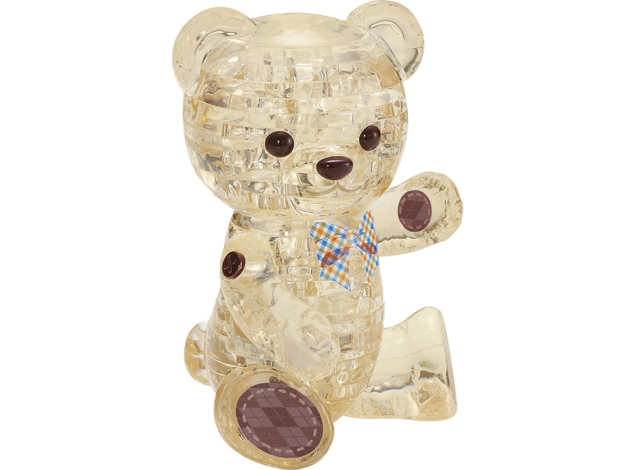 HCM KINZEL 3D Crystal puzzle Medvídek Henry 48 dílků