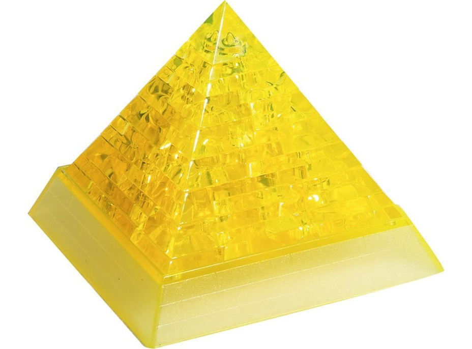HCM KINZEL 3D Crystal puzzle Pyramida 38 dílků