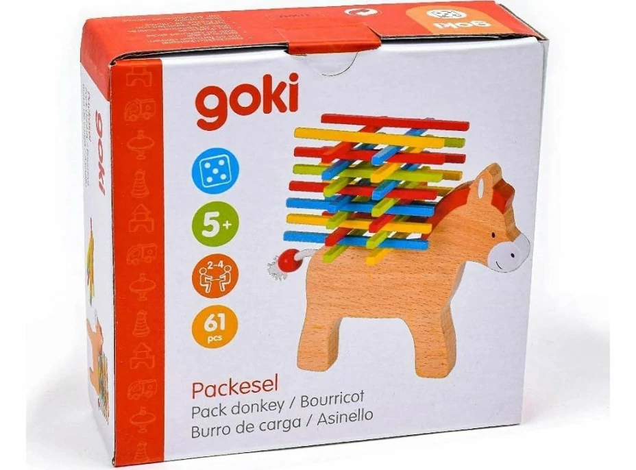 GOKI Balanční hra Oslík