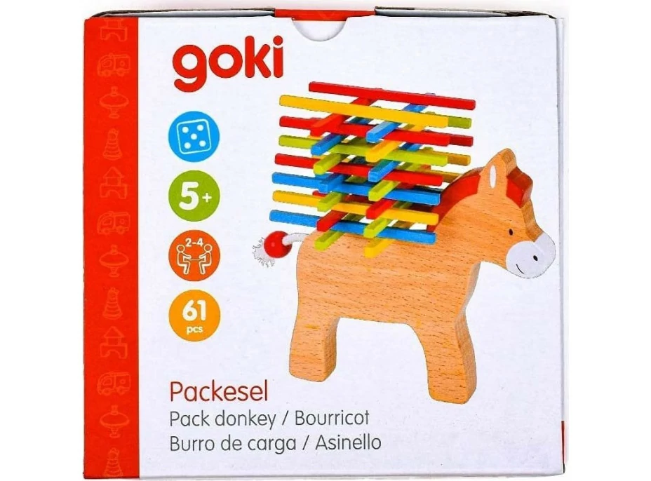 GOKI Balanční hra Oslík