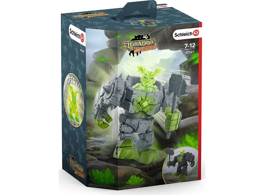 SCHLEICH Eldrador® Mini Creatures 42547 Kamenný Robot