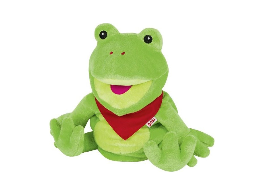 GOKI Maňásek žabák Frilo 30 cm