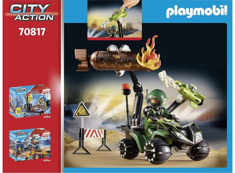 PLAYMOBIL® City Action 70817 Starter Pack Policie: Nebezpečné cvičení