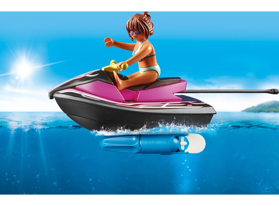 PLAYMOBIL® Family Fun 70906 Starter Pack Vodní skútr s banánovým člunem