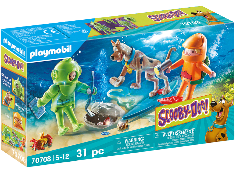 PLAYMOBIL® SCOOBY-DOO! 70708 Dobrodružství s Ghost of Captain Cutler