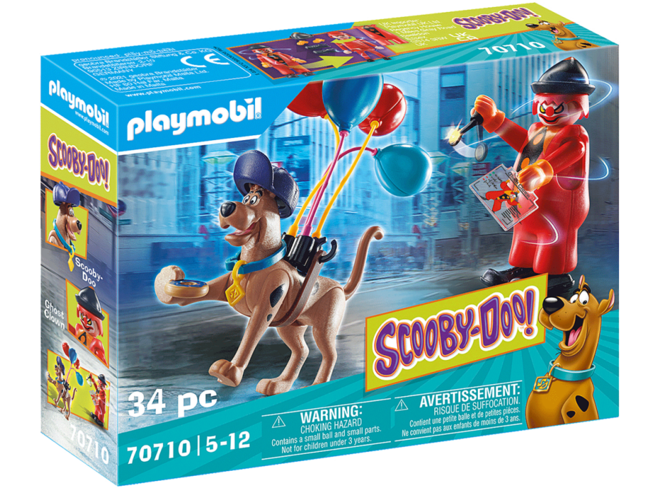 PLAYMOBIL® SCOOBY-DOO! 70710 Dobrodružství s Ghost Clown