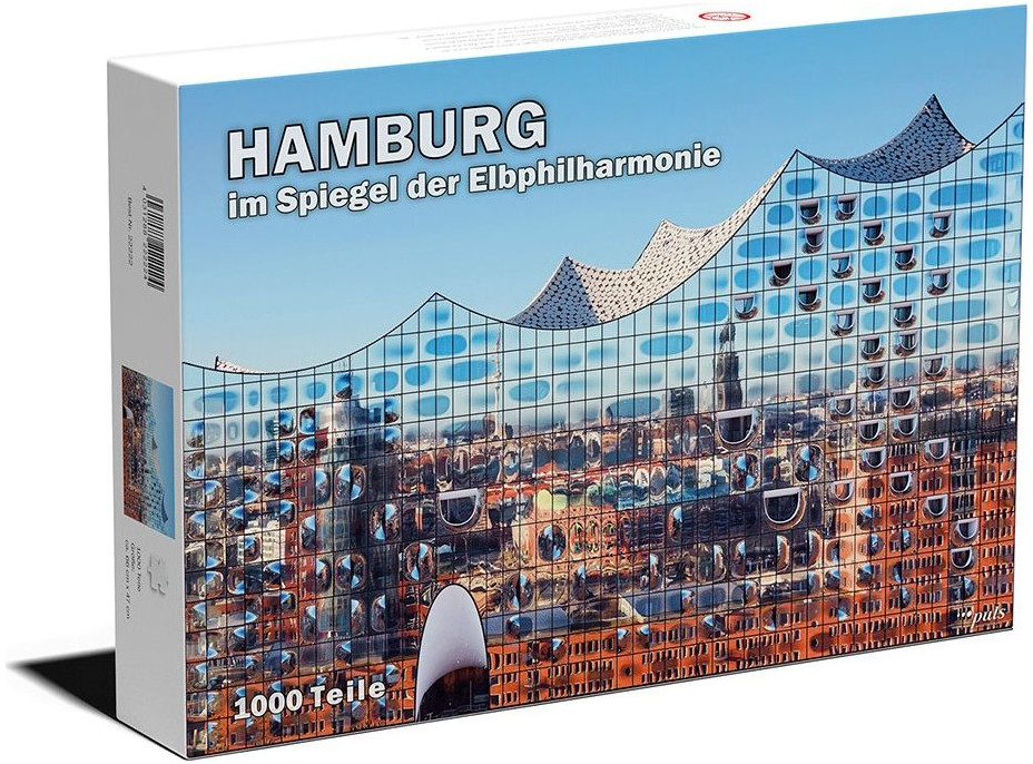 PULS ENTERTAINMENT Puzzle Odraz Hamburku v Labské filharmonii 1000 dílků