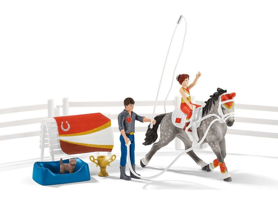 SCHLEICH Horse Club® 42443 Mia a set pro vaulting