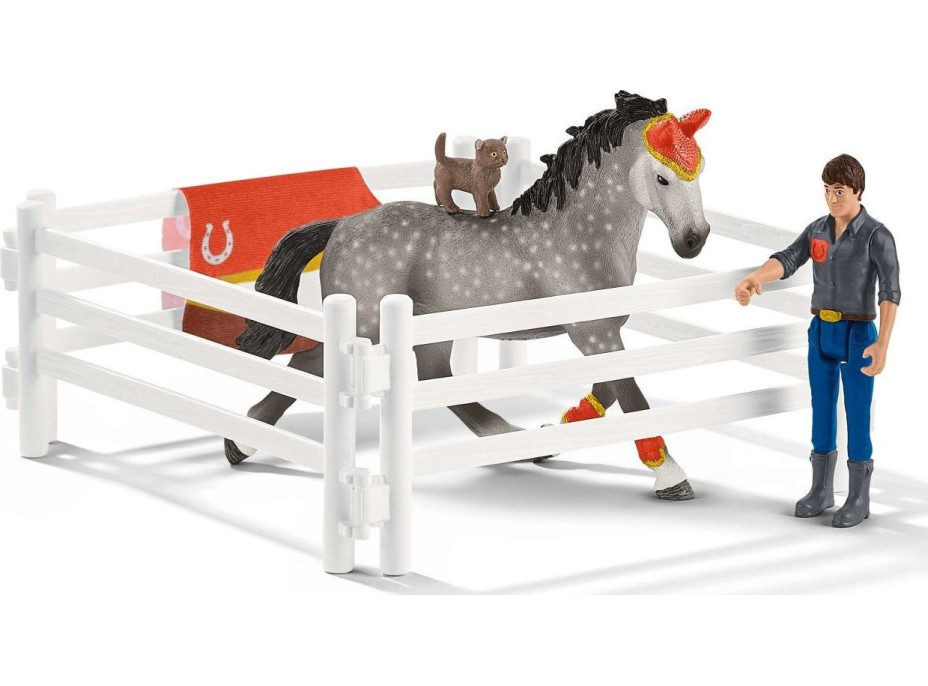 SCHLEICH Horse Club® 42443 Mia a set pro vaulting