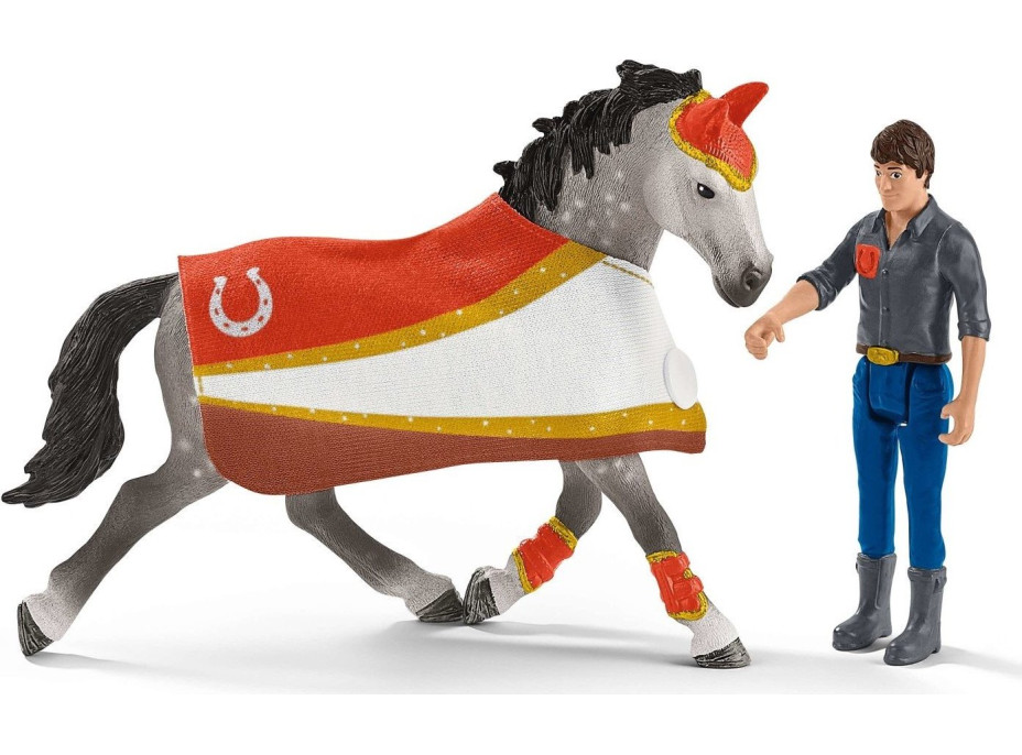 SCHLEICH Horse Club® 42443 Mia a set pro vaulting