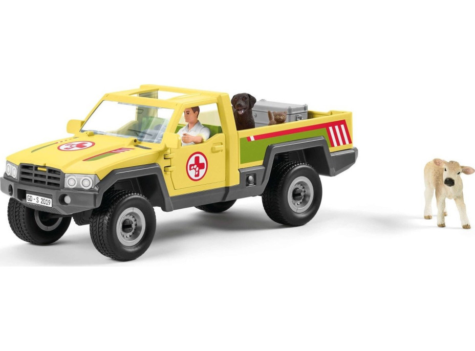 SCHLEICH Farm World® 42503 Záchranné terénní auto s veterinářem