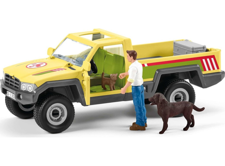 SCHLEICH Farm World® 42503 Záchranné terénní auto s veterinářem