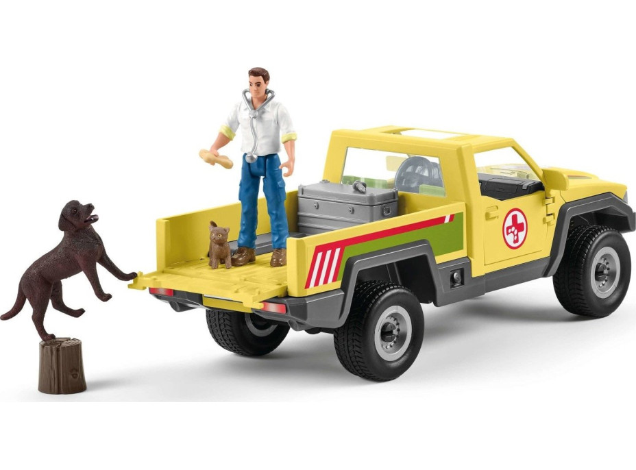 SCHLEICH Farm World® 42503 Záchranné terénní auto s veterinářem