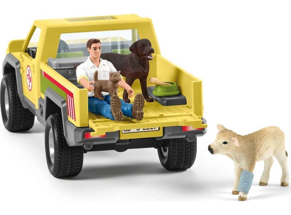 SCHLEICH Farm World® 42503 Záchranné terénní auto s veterinářem