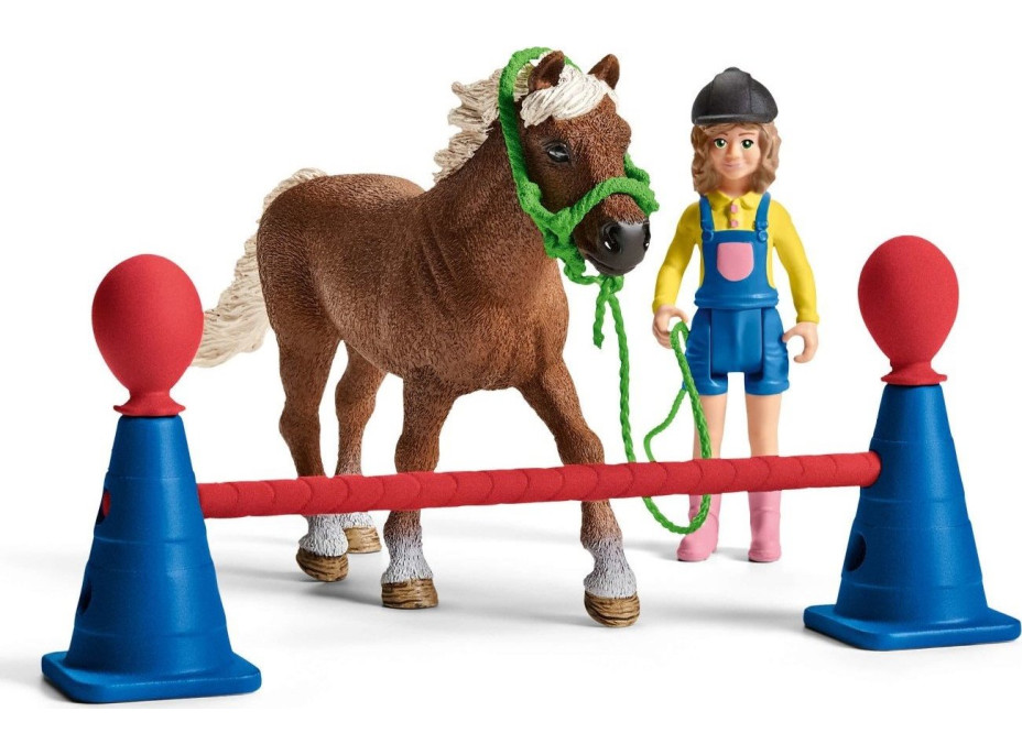 SCHLEICH Farm world® 42481 Trénink v agility pro pony