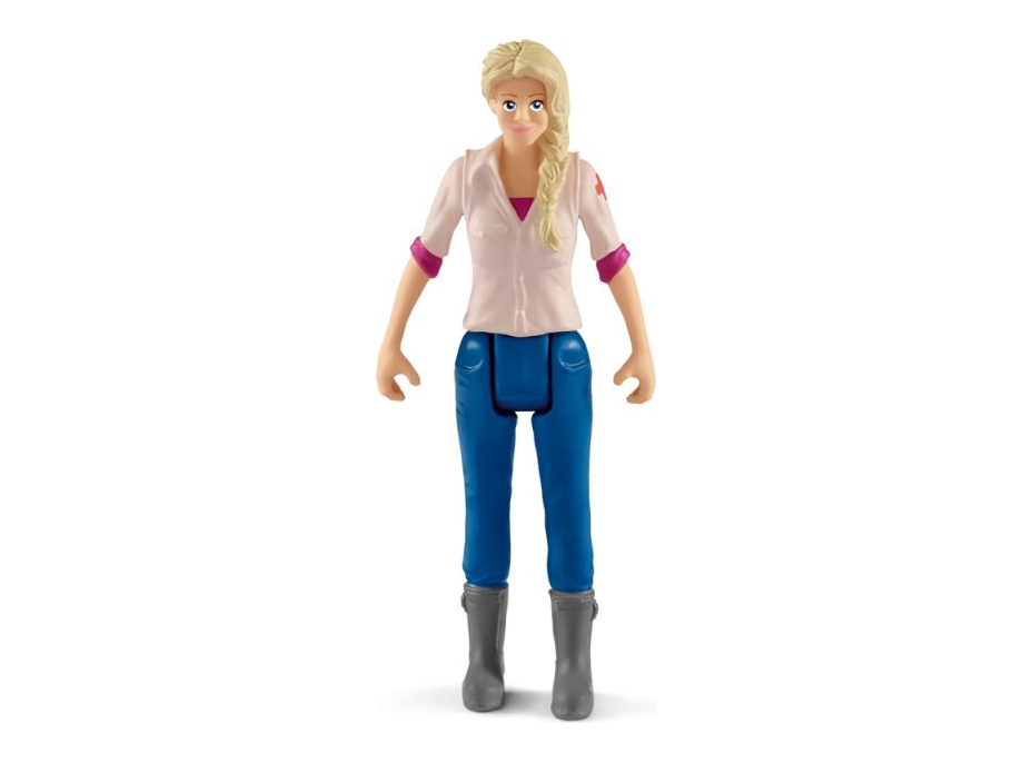 SCHLEICH Farm World® 42486 Návštěva lékaře u klisny a hříběte