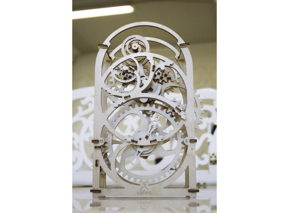 UGEARS 3D puzzle Hodiny - časovač (20min) 107 dílků