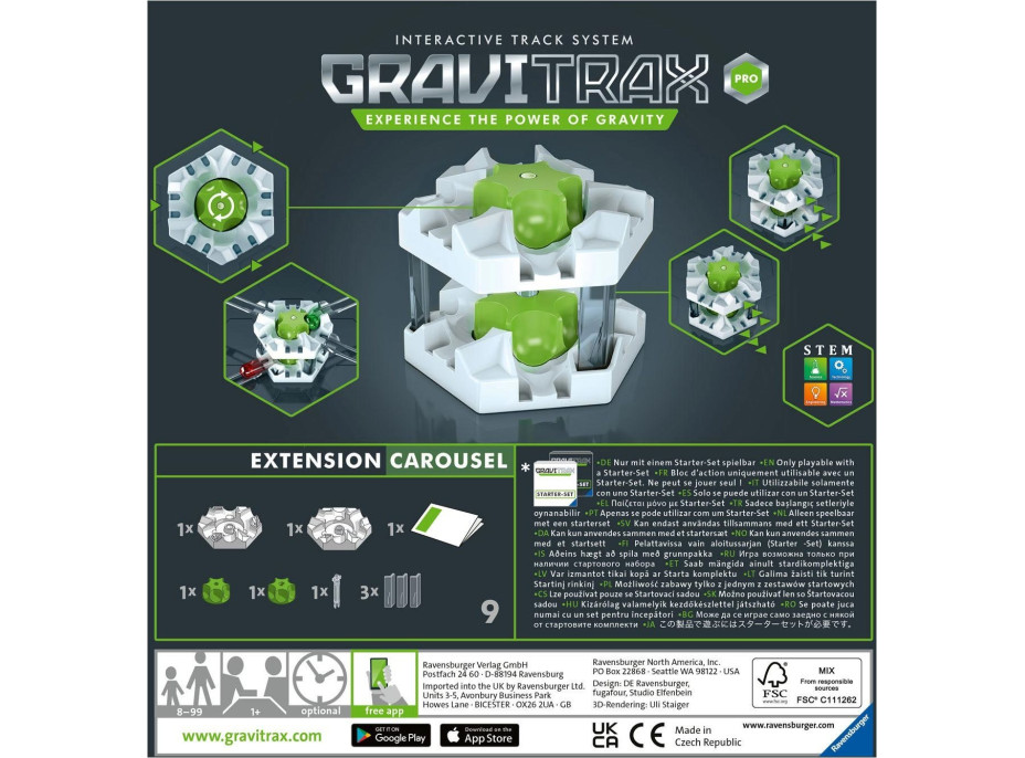 RAVENSBURGER GraviTrax PRO Kolotoč