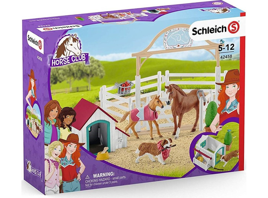 SCHLEICH horse Club® 42458 Hostující koně s fenkou Ruby