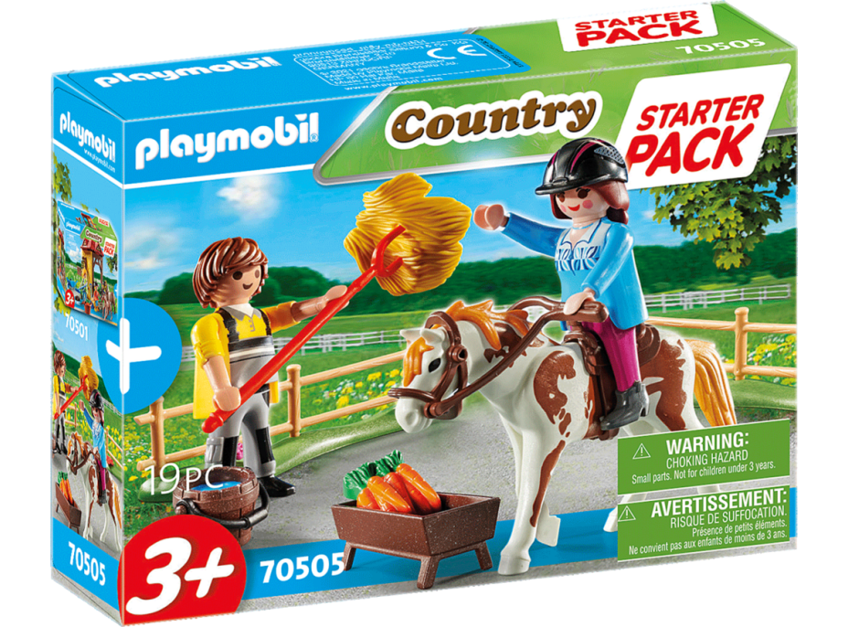 PLAYMOBIL® Country 70505 Starter pack Koňská stáj doplňkový set
