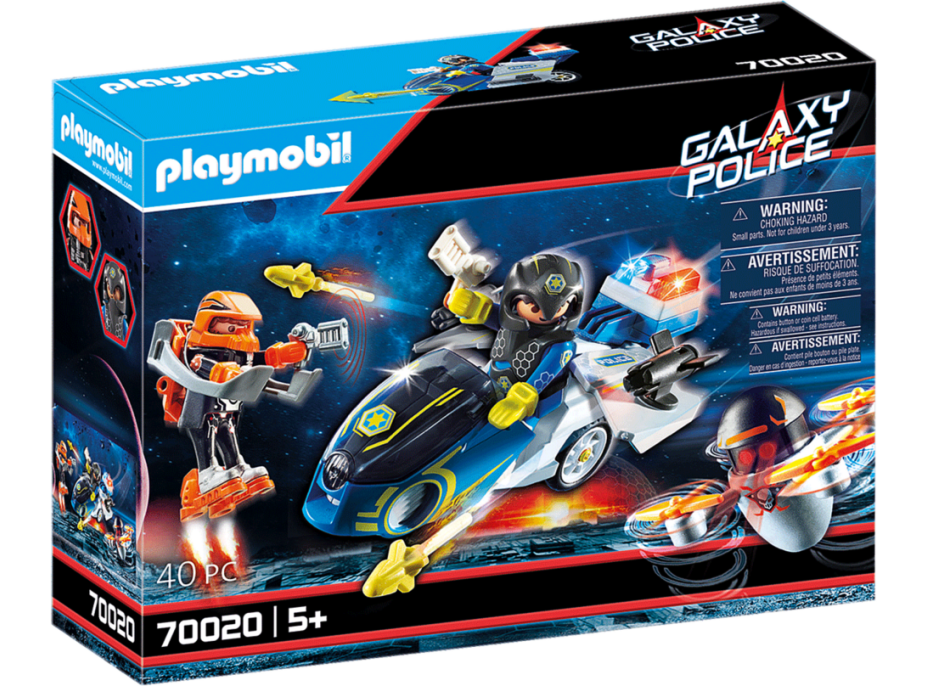 PLAYMOBIL® Galaxy Police 70020 Motorka