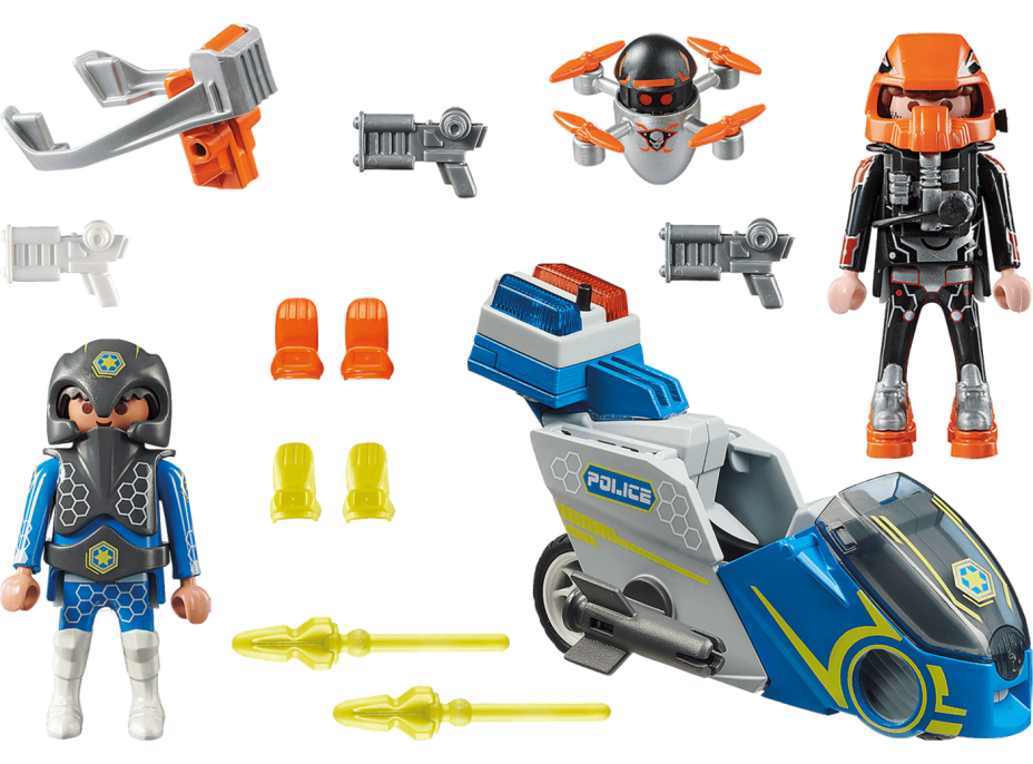 PLAYMOBIL® Galaxy Police 70020 Motorka
