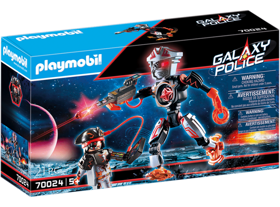 PLAYMOBIL® Galaxy Police 70024 Robot