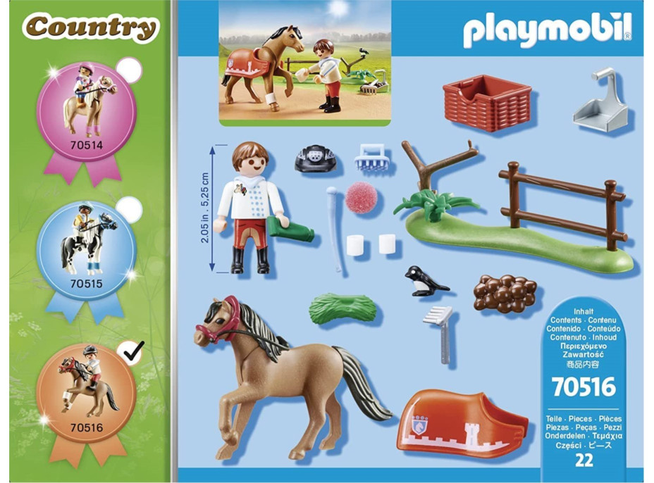 PLAYMOBIL® Country 70516 Sběratelský poník Connemara