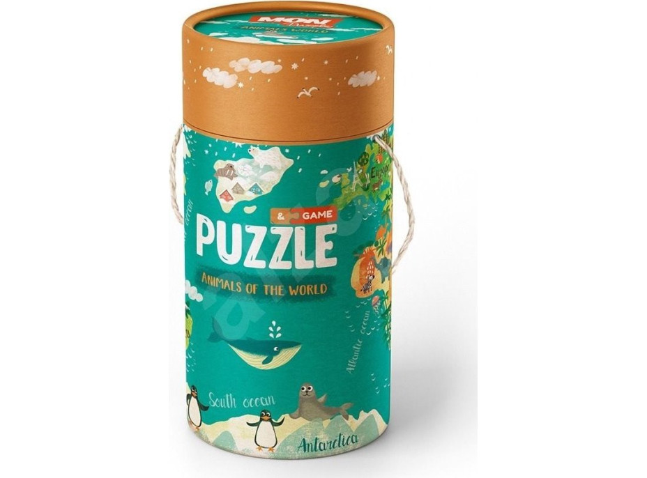 DODO Sada puzzle, her a doplňků Světová zvířata