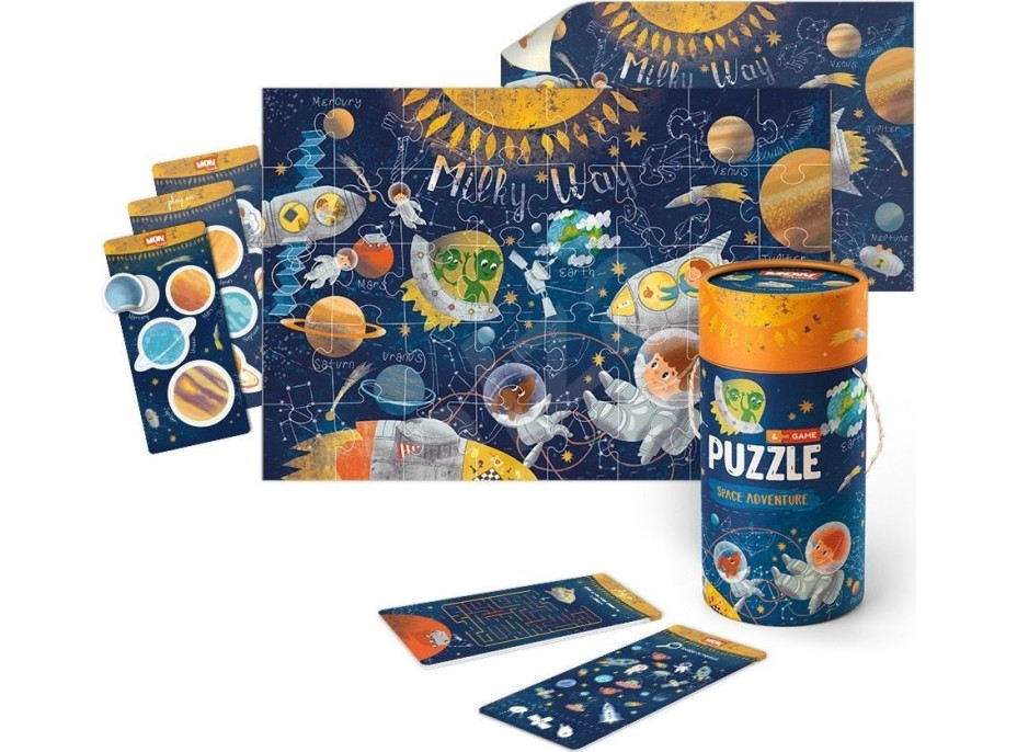 DODO Sada puzzle, her a doplňků Vesmírné dobrodružství