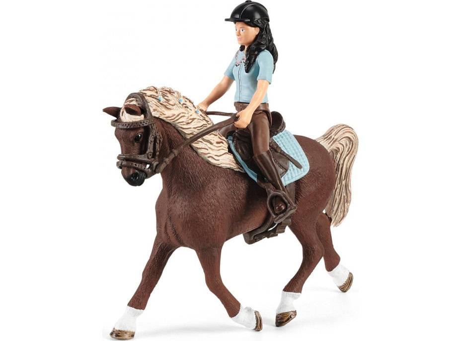 SCHLEICH Horse Club® 42438 Mycí box s Emily a Lunou