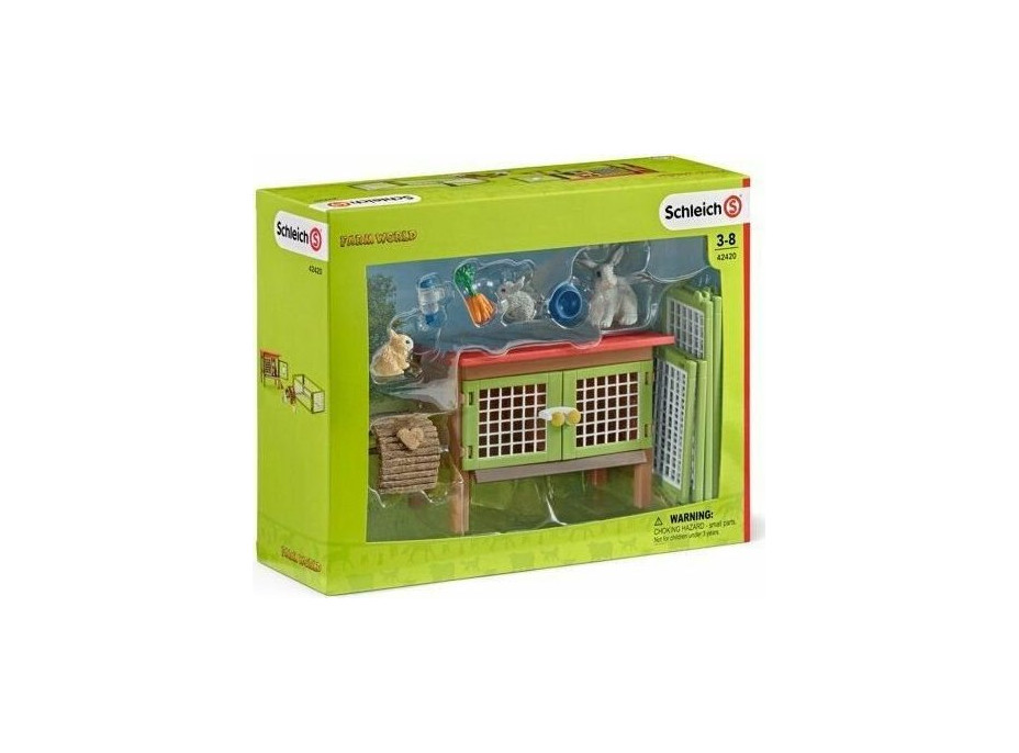 SCHLEICH Farm World® 42420 Králíkárna