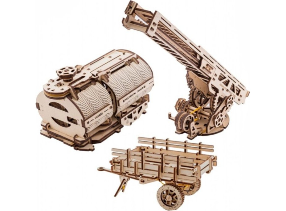 UGEARS 3D puzzle Příslušenství k Trucku UGM-11 322 dílků