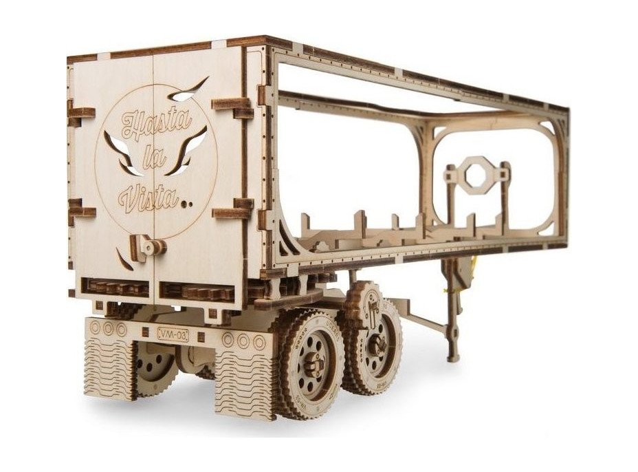 UGEARS 3D puzzle Přívěs pro Heavy Boy kamion VM-03 138 dílků
