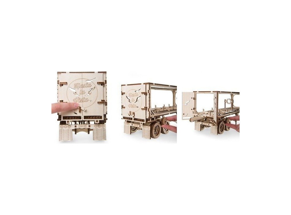 UGEARS 3D puzzle Přívěs pro Heavy Boy kamion VM-03 138 dílků