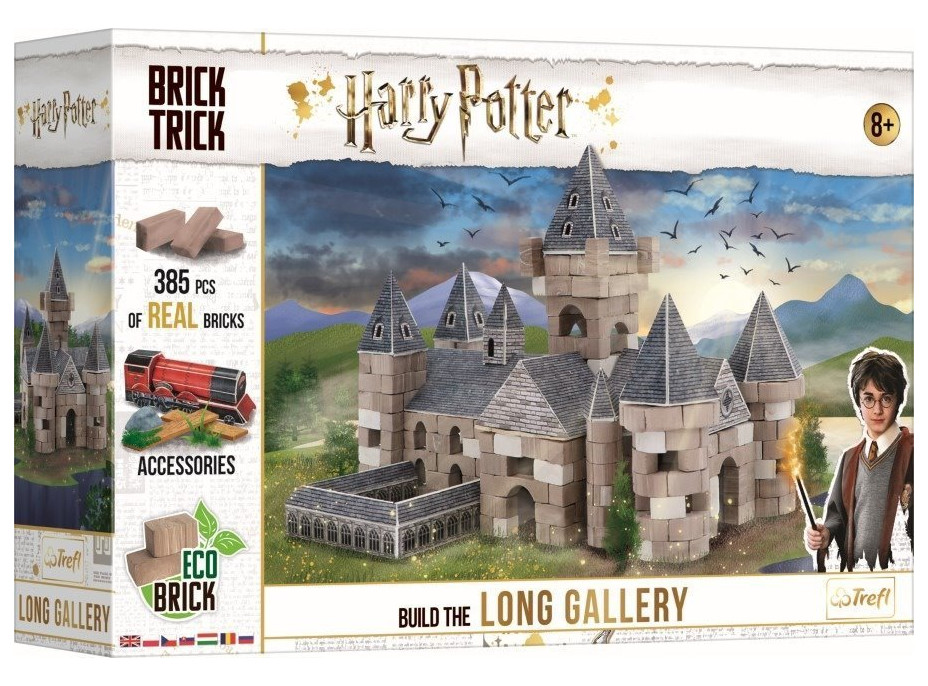 TREFL BRICK TRICK Harry Potter: Dlouhá galerie XL 385 dílů