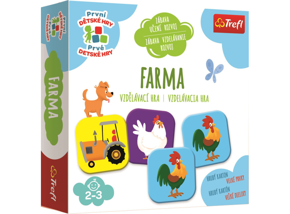 TREFL První dětské hry: Farma