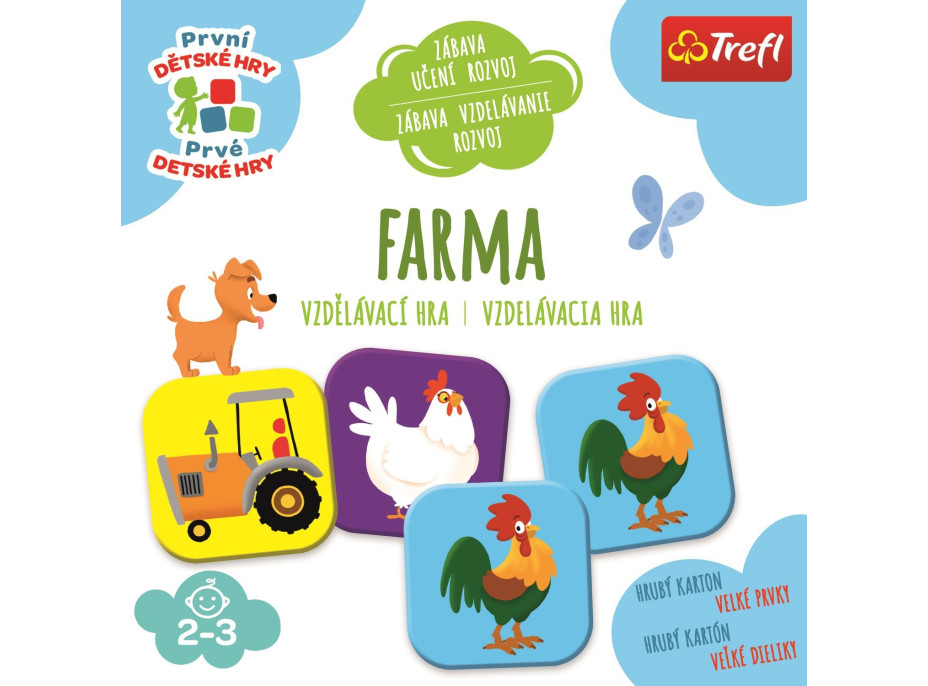 TREFL První dětské hry: Farma