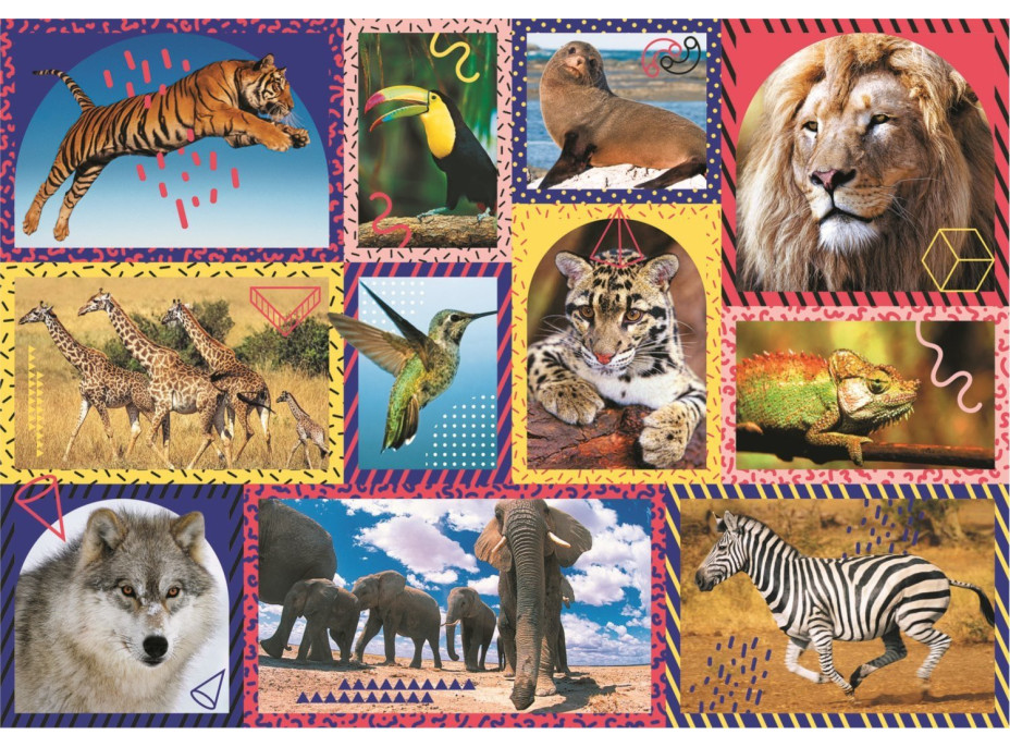 TREFL Puzzle Animal Planet: Divoká příroda 1000 dílků