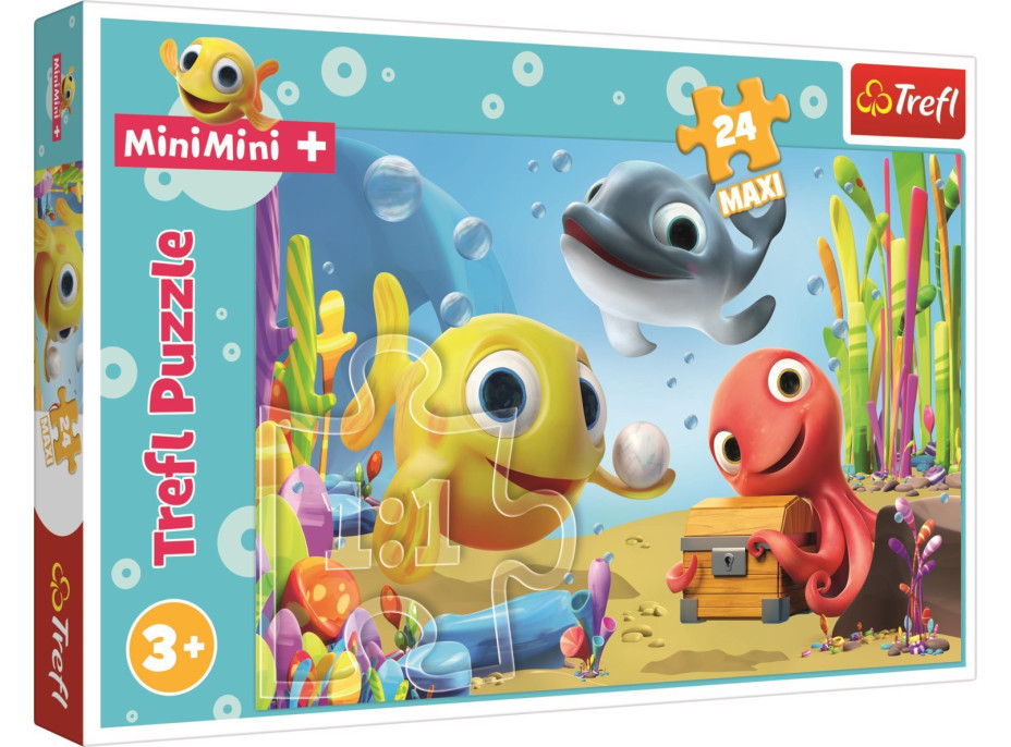 TREFL Puzzle Rybka MiniMini MAXI 24 dílků