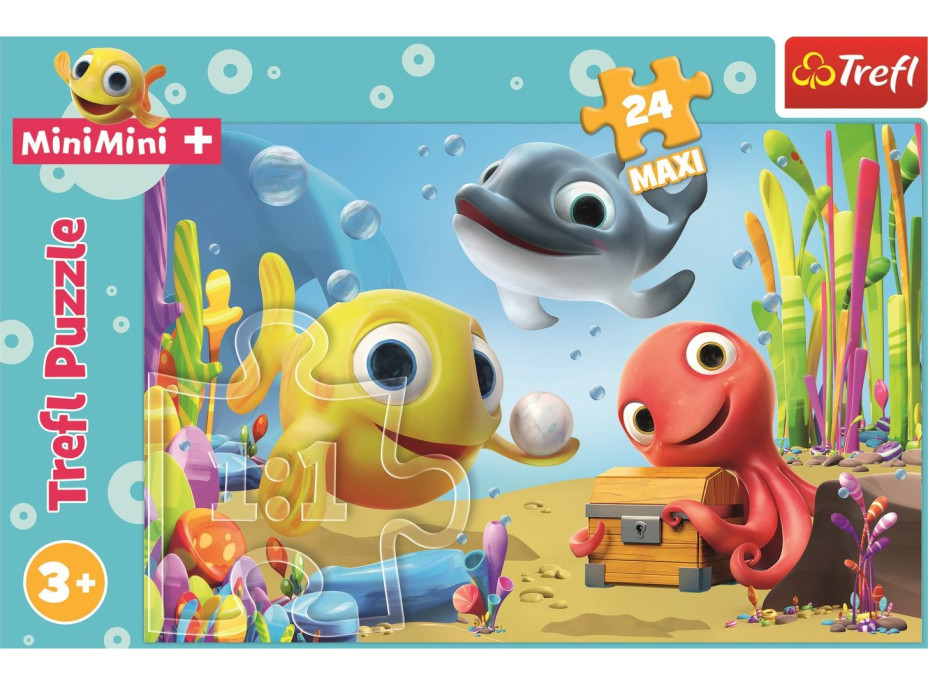 TREFL Puzzle Rybka MiniMini MAXI 24 dílků